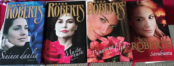 Nora Robertsin kirjoja