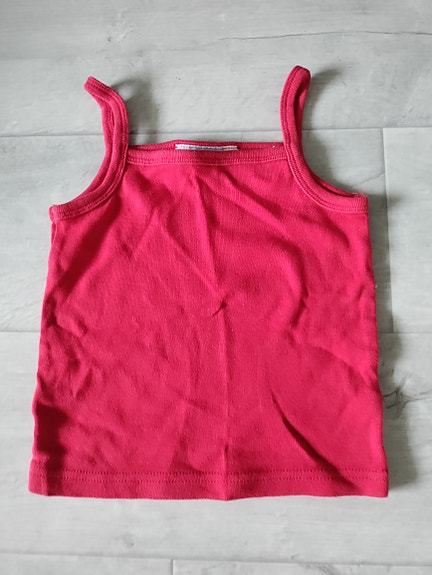 Lindex punainen toppi 104cm