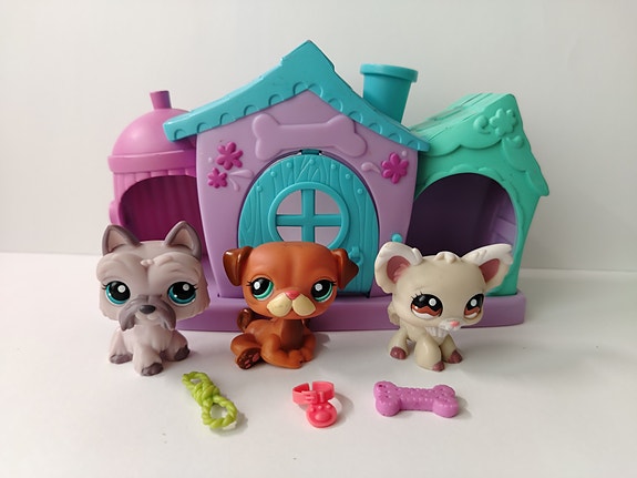 LPS Playful Puppies setti