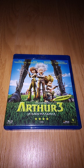 Arthur ja Kaksi Maailmaa (Arthur 3) (Suomijulkaisu) BLU-RAY