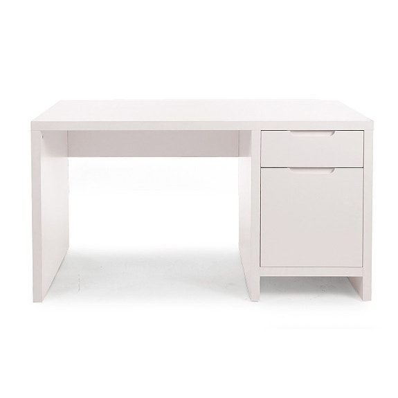 Quadro White -työpöytä