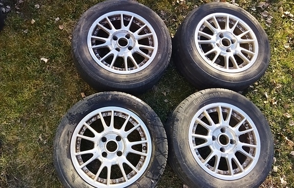 Original Ford 15" aluvanteet, Escort Focus ym