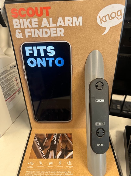 Knog bike alarm & finder