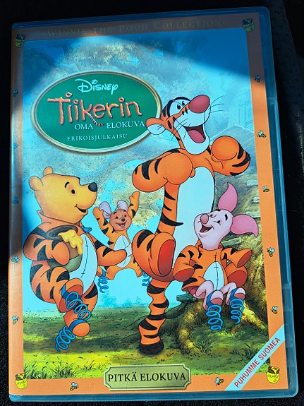 Tiikerin oma elokuva dvd