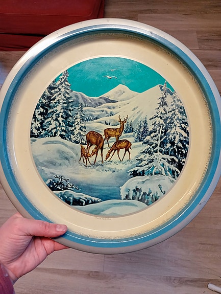 Retro bambi tarjotin