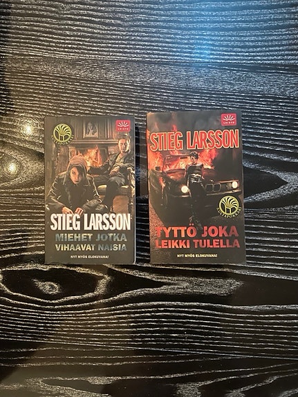 Stieg Larsson - Miehet jotka vihaavat naisia & Tyttö joka leikki tulella
