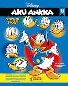 Aku Ankka 85 vuotta Panini kortit ja tarrat
