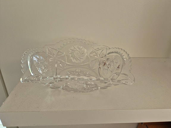 Iso vanha lasikulho