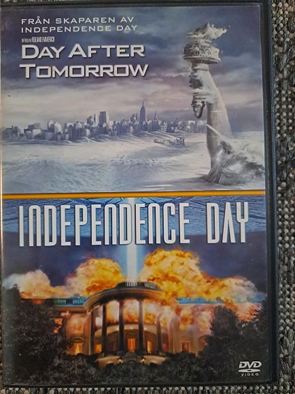 Day after tomorrow / independence day dvd