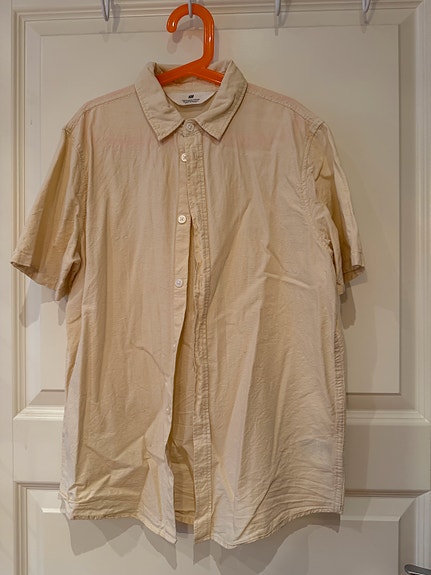 H&M lyhythihainen poikien kauluspaita 164cm