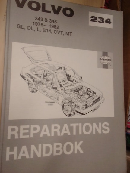 Volvo 343/345 76-82 reparations handbok