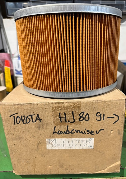 Toyota Landcruiser HJ80 ilmansuodatin