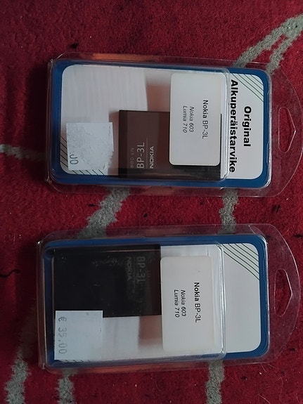 Nokia akku 2 kpl