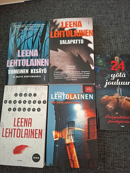 Leena Lehtolainen pokkarit