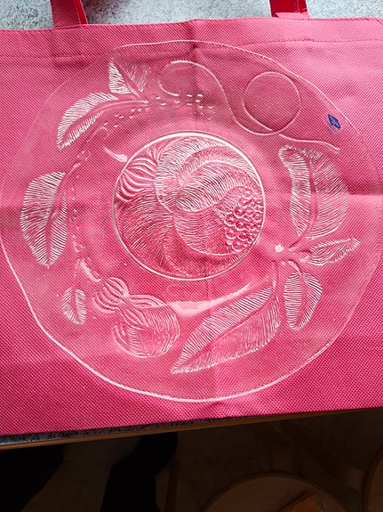 Nuutajärvi lasilautanen 31cm