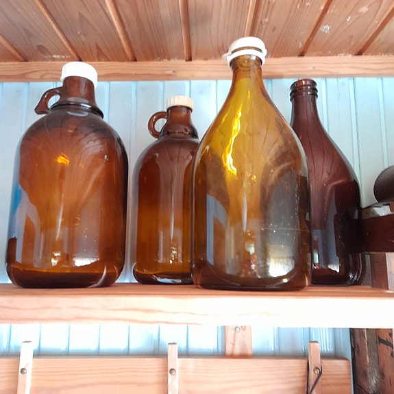Vanhoja pulloja