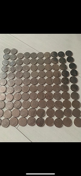 50 pennin kolikko 1990-98