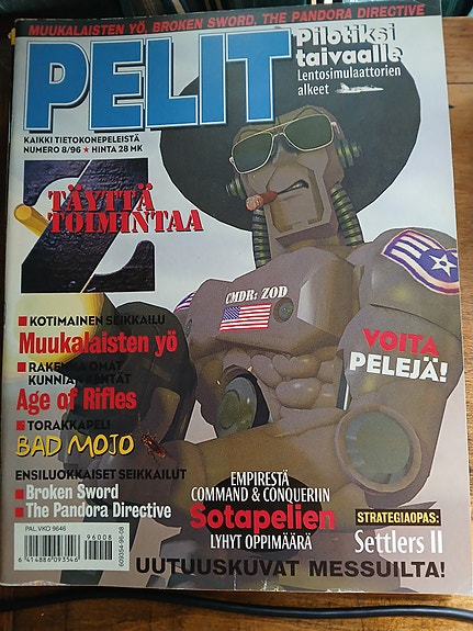 Pelit lehti 8/96