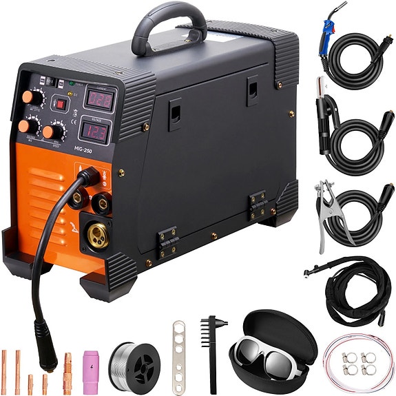 MIG-hitsauskone 250A 3-in-1 MIG TIG MMA