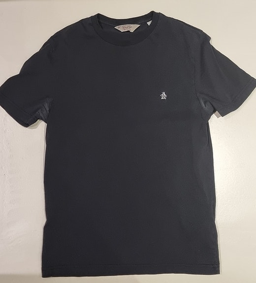 Original Penguin musta t-paita