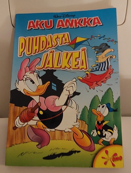 Aku Ankka, pokkari, puhdasta jälkeä