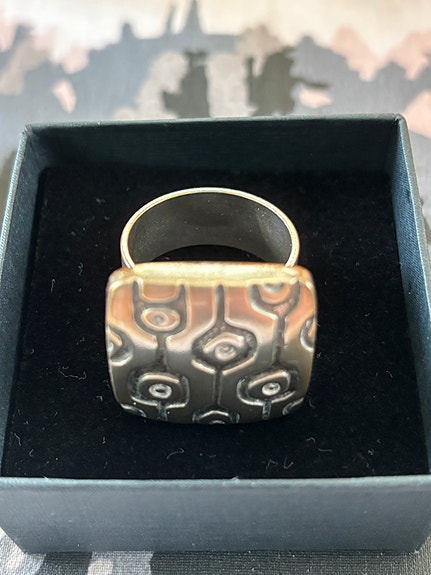 Maanvoima sormus 16 mm, Kalevala koru