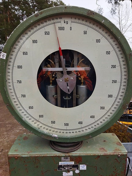 LAHDEN VAAKA 1000kg