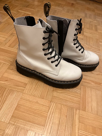 Dr. Martens Platform Saappaat Koko 45 Valkoinen
