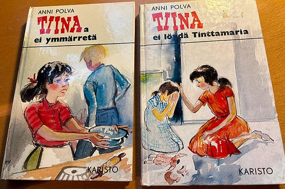 Anni Polvan Tiina kirjat