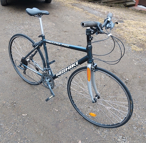 Nishiki ultra pro race hybrid.