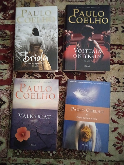 Paulo Coelho kirjoja 3kpl