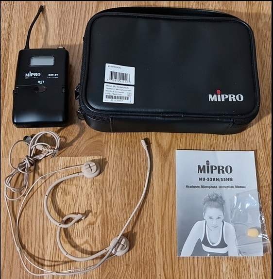 Mipro ACT-71B Langaton Mikrofoni ja lähetin