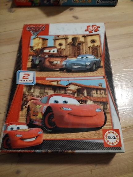 3 Erilaista Pixar Autot lasten palapeliä.
