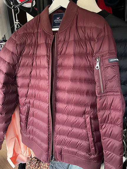 Lexington viininpunainen takki XL