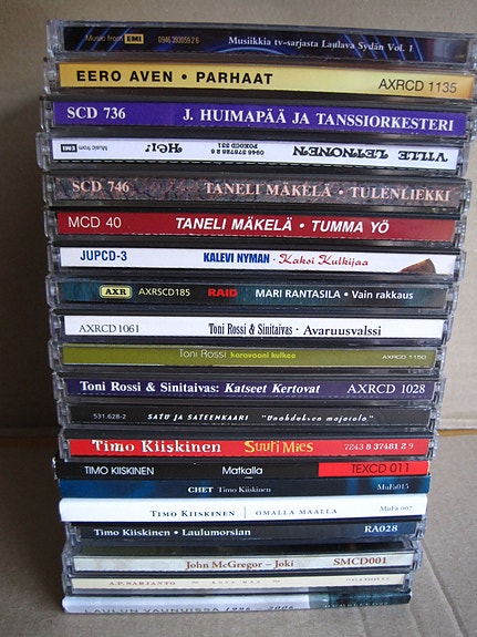 CD: Suomi: Beat, Iskelmä, ym (Kirka, Toni Rossi, Eero Aven, Timo Kiiskinen ym)