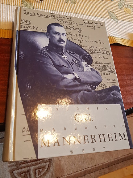 Suomen marsalkka C.G. Mannerheim.  Veijo Meri
