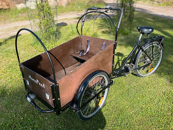 Laatikkopyörä Kolmipyöräinen Puinen