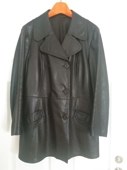 Vintage Naisten nahkatakki koko 40