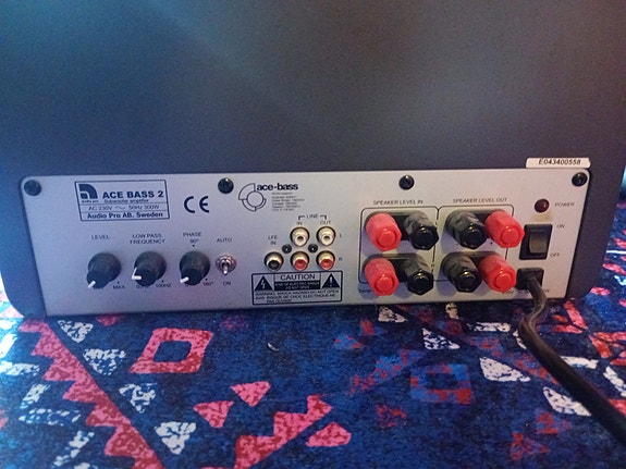 Audio pro ace bass | Myydään | Tori