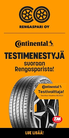175/65-14 Continental kesärenkaat suoraan varastosta Rengasparista!