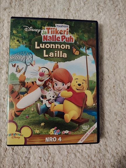 Disney Ystäväni Nalle Puh DVD Luonnon Lailla