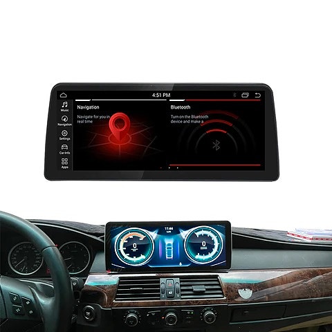 Android soitin 12.3" näytöllä BMW 3-sarja E90 E91 2005-2012
