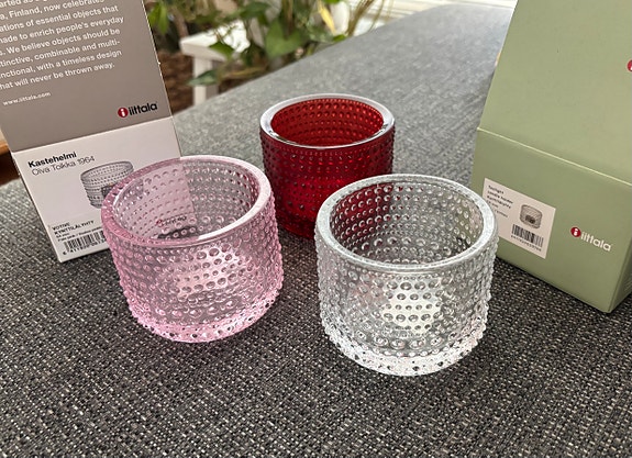 Iittala Kastehelmi Kynttilälyhty kirkas