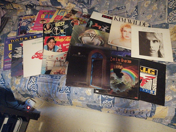 Vinyyli levyjä