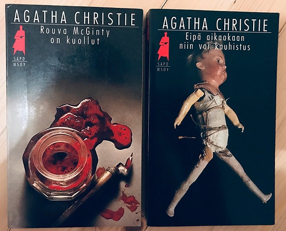 Agatha Christien kirjoja