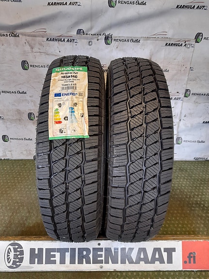185/80 R14C" Uudet Kitkarenkaat