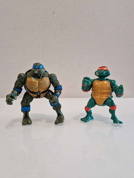 Turtles figuurit 2 kpl