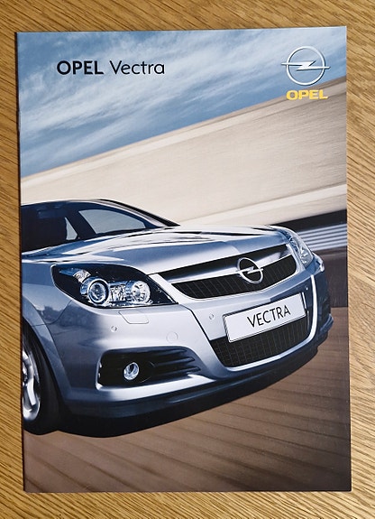 Opel Vectra -esite 2007