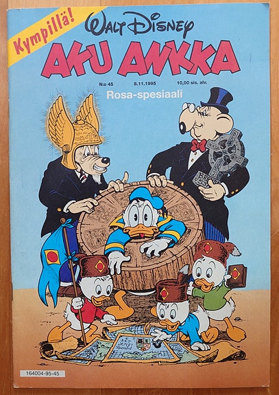 Aku Ankka 45/1995 Rosa-spesiaali