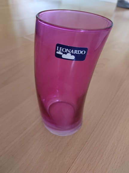 1 kpl Leonardo Swing lasi lila